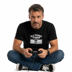 Old school gamer triko